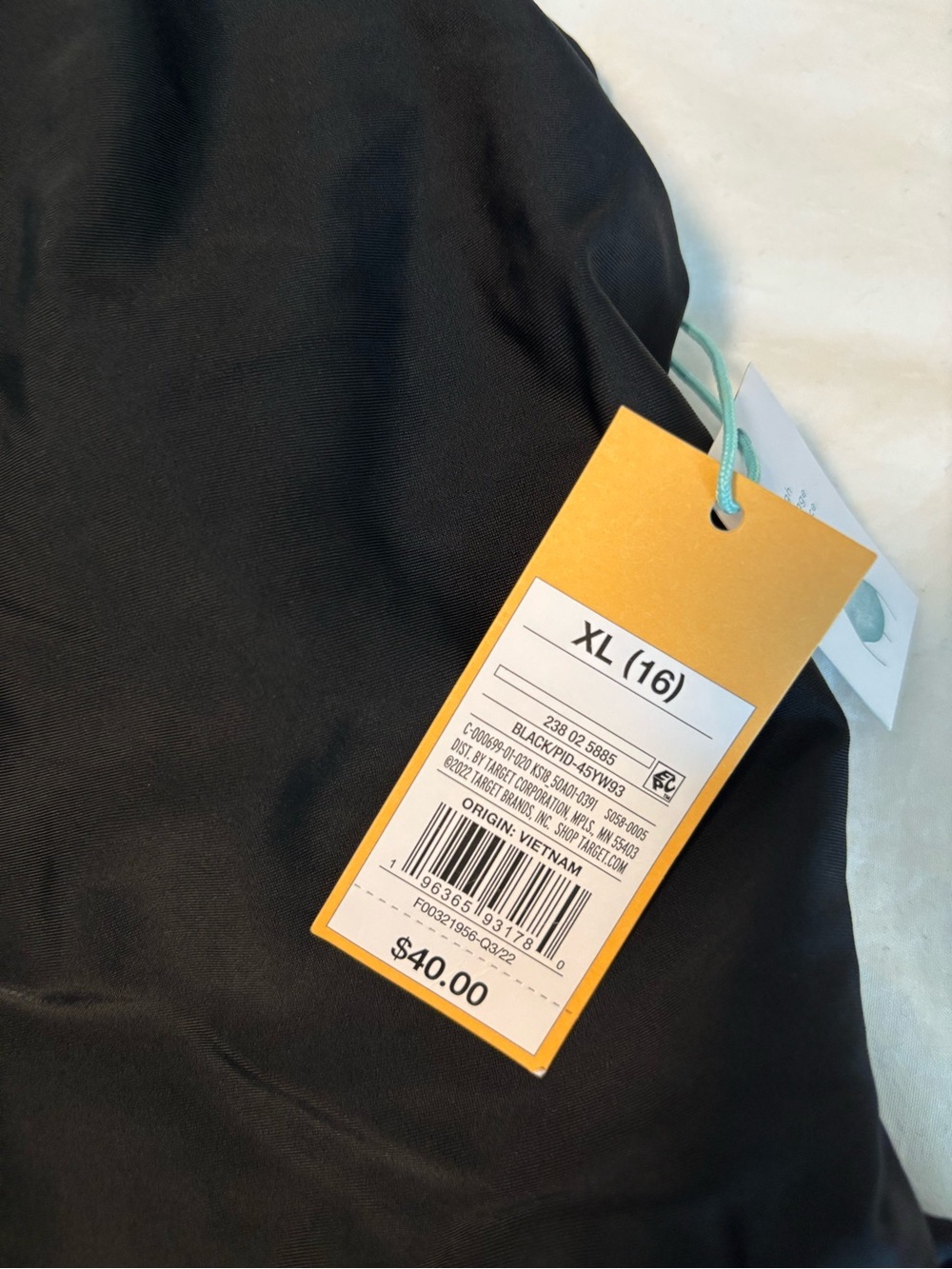 Target One-Shoulder Black Swim One-Piece with Ruching - Picture 2 of 2